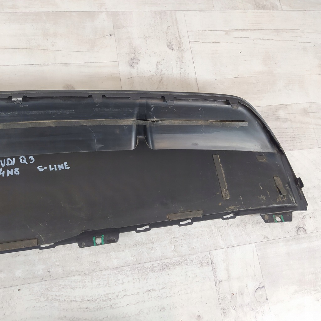 фото №8, Audi a8 4m8 s-line накладка спойлер бампера заднього задня 4m8807568