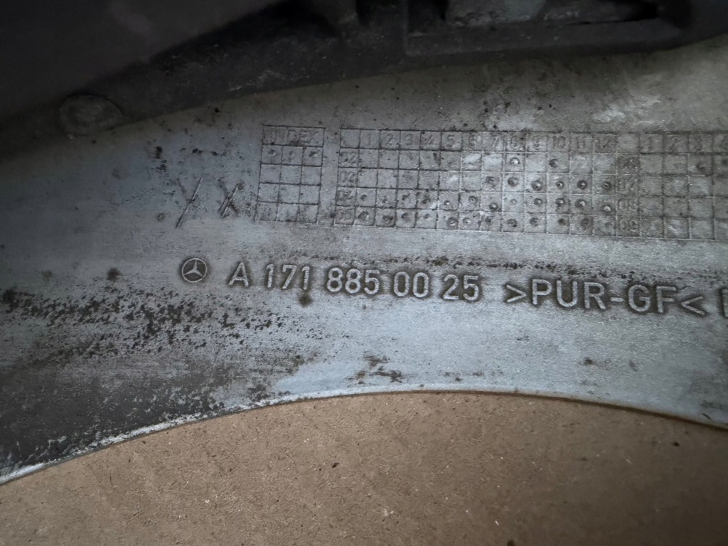 фото №14, Бампер перед mercedes slk r171 w171 kompletny оригінал омивачі