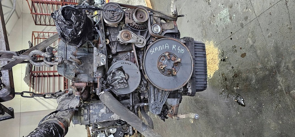 Двигун комплектний  dc13115l0 scania r410 Зі Шроту