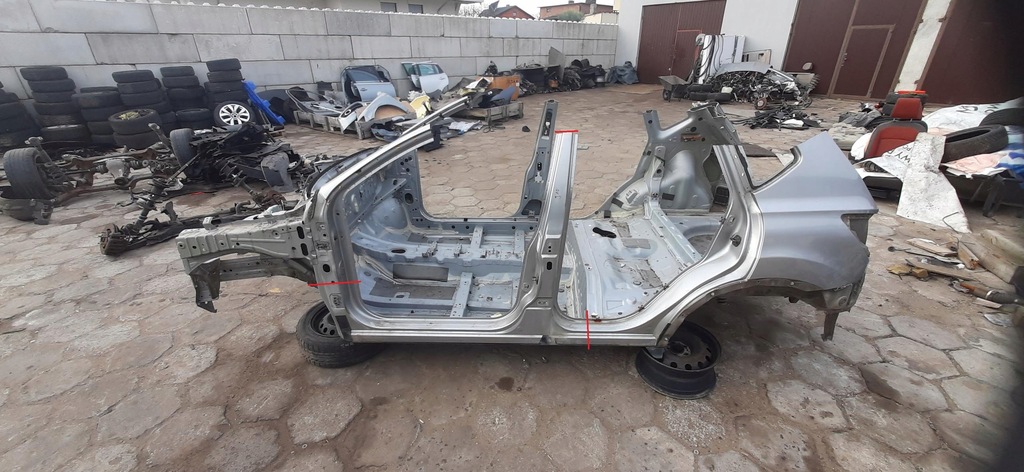 фото №1, Порог левый блок двигателя b nissan qashqai j10