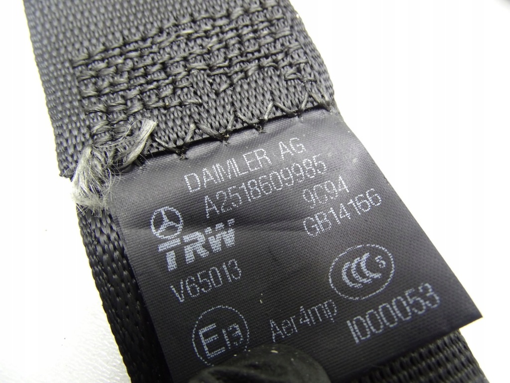 фото №3, Pas безпеки задня задній mercedes r w251 a2518609985