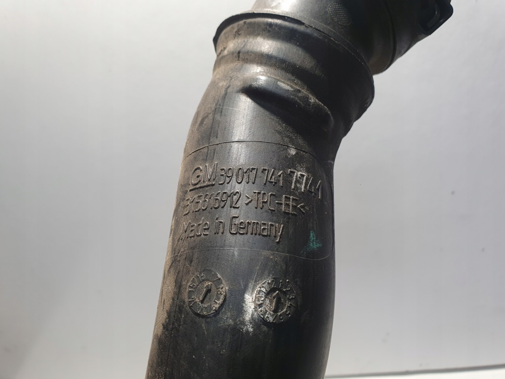 фото №3, Opel astra k 5 труба интеркулер 39017741 1.6 cdti