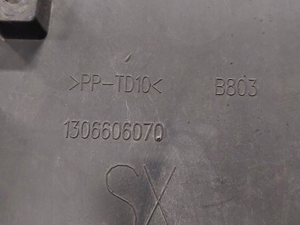 фото №6, Молдинг крыла уголок бампера правого fiat ducato iii lift