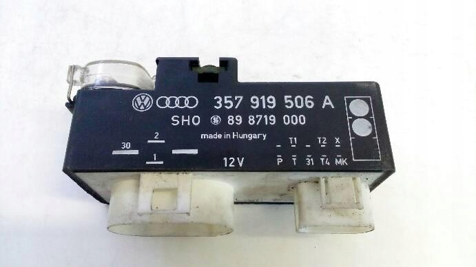 фото №8, Блок управления вентилируемый vw golf iii 1,8 b 1996r. 357919506a