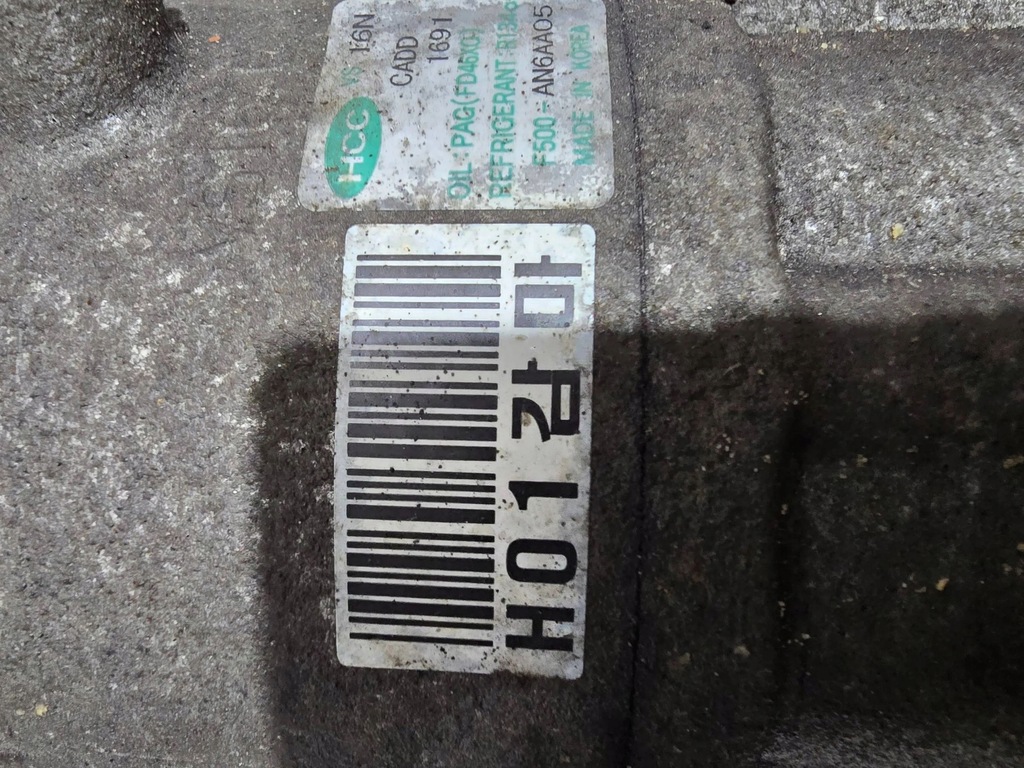 фото №6, Hyundai kia i30 компрессор насос кондиционер kia f500-an6aa05