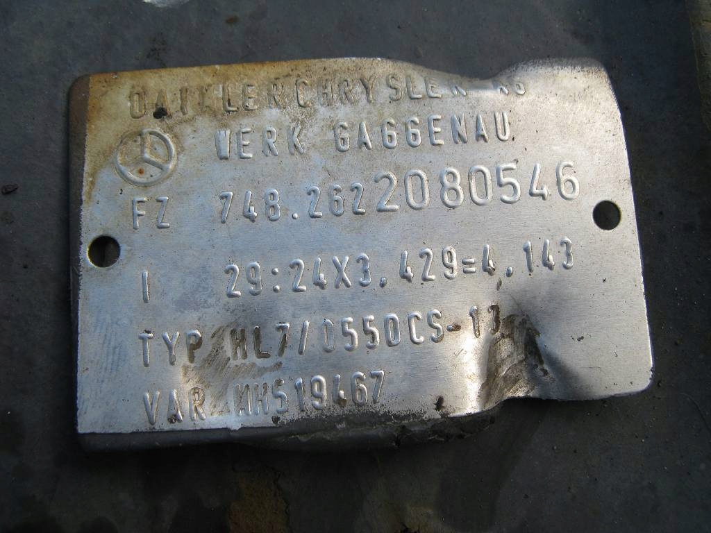 фото №13, Mb actros mp1 mp2 mp3 hl7 hd7 29:24 8x8 8x4 6x6 6x4 міст мости na редуктор