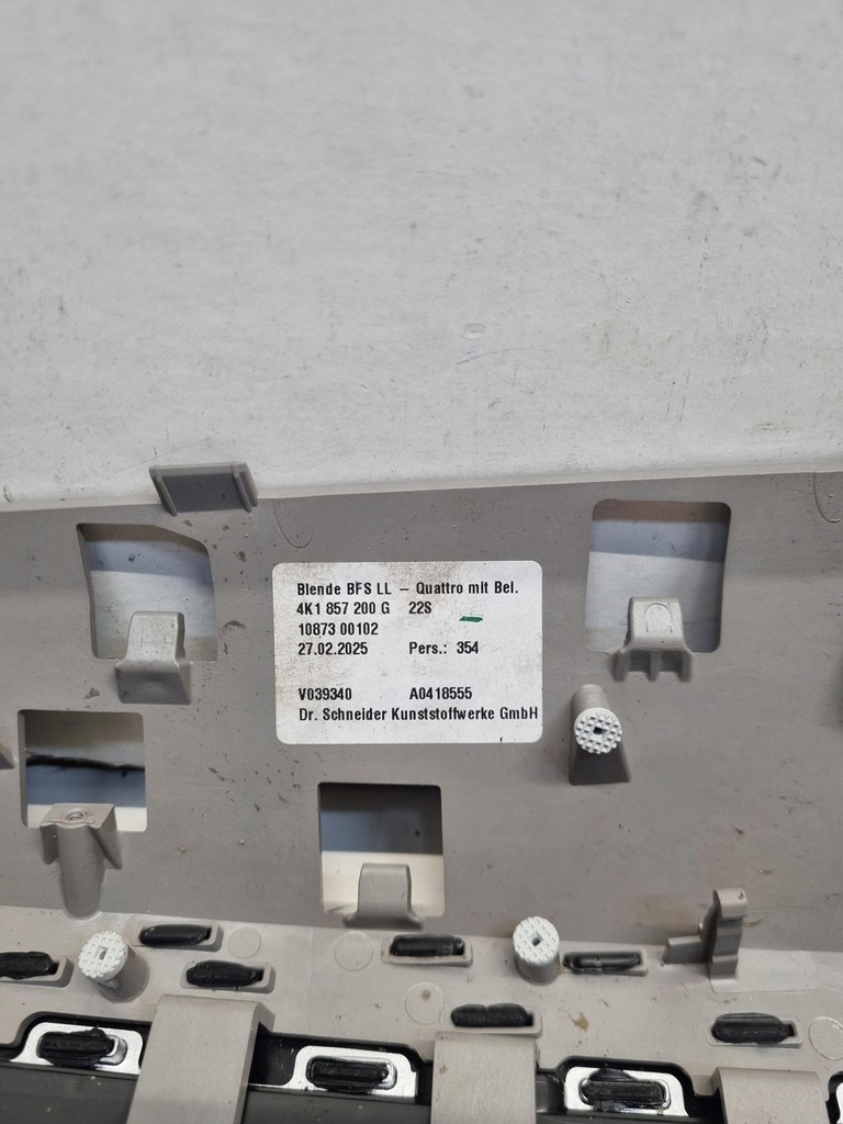 фото №9, Audi a6 a7 4k молдинг рамка защита dekor панели led