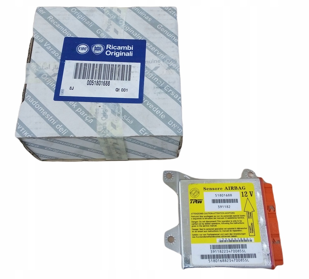 фото №1, Оригінал блок управління подушка безпеки 51801688 fiat croma