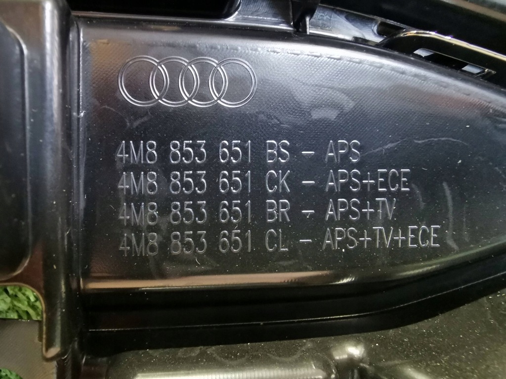 фото №14, Audi q8 sq8 4m8 lift 24- решётка радиатора новый решётка радиатора значок хром 4m8853651bs bdb