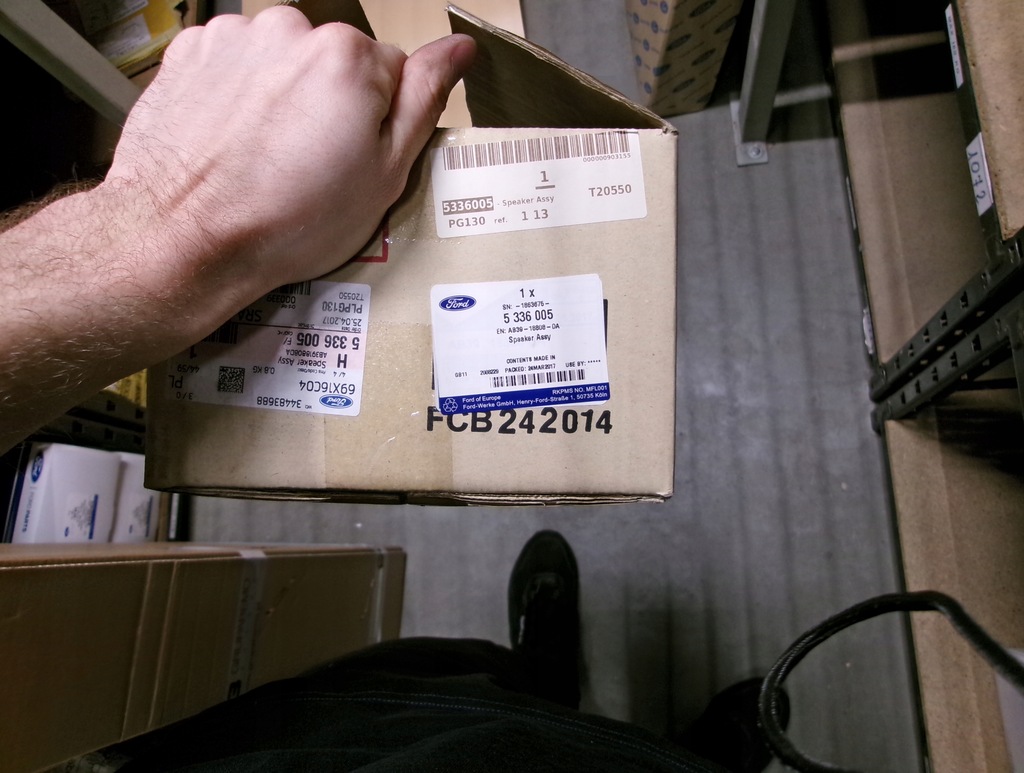 фото №8, Динамик дверь передних ford ranger mk5 2014-2019