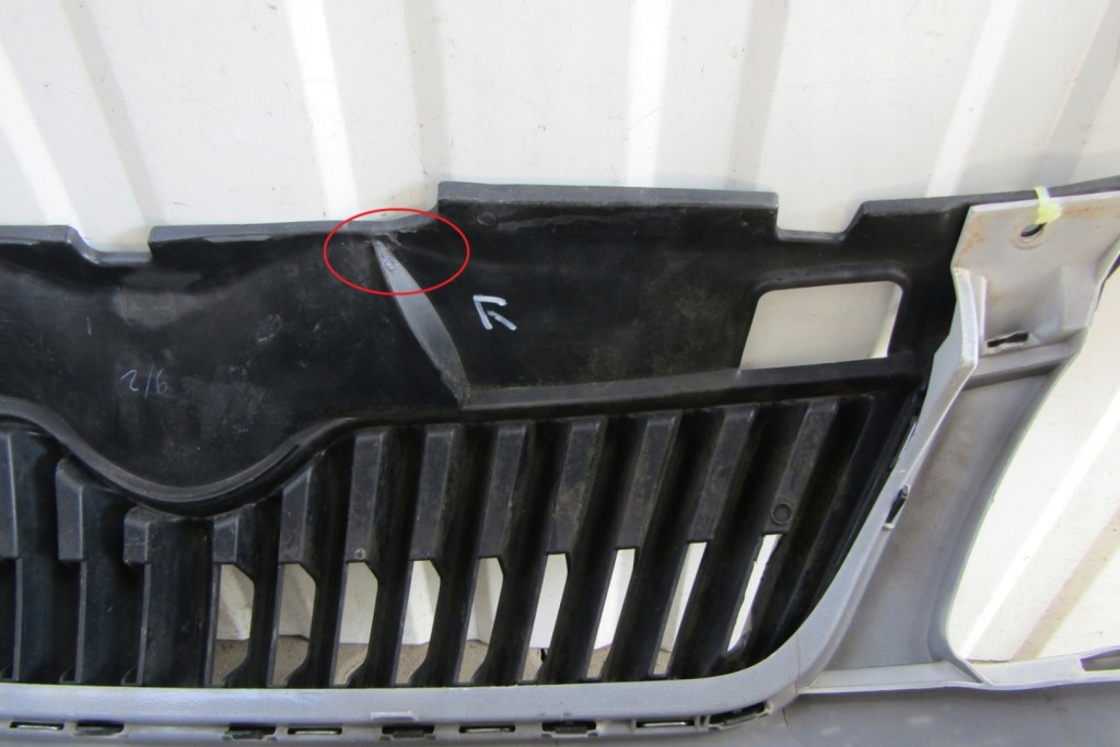 фото №12, Бампер перед skoda fabia 2 ii 5j0 lift 10-14