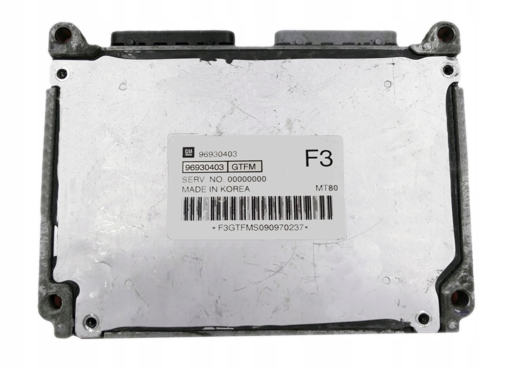 фото №1, Блок управления chevrolet aveo 1.4 96930403 f3 программирование