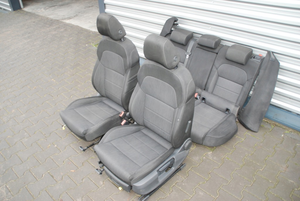 фото №6, Skoda superb iii сидіння l / p заднє сидіння задня