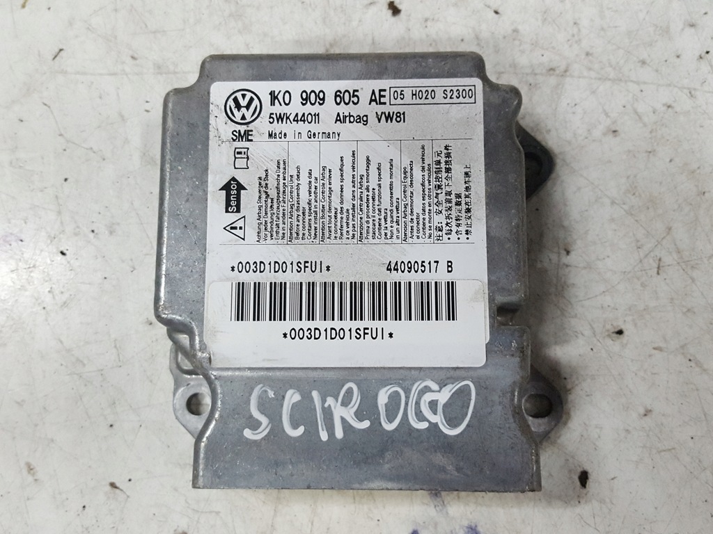 фото №1, Vw scirocco iii 08-14r датчик подушок подушка безпеки