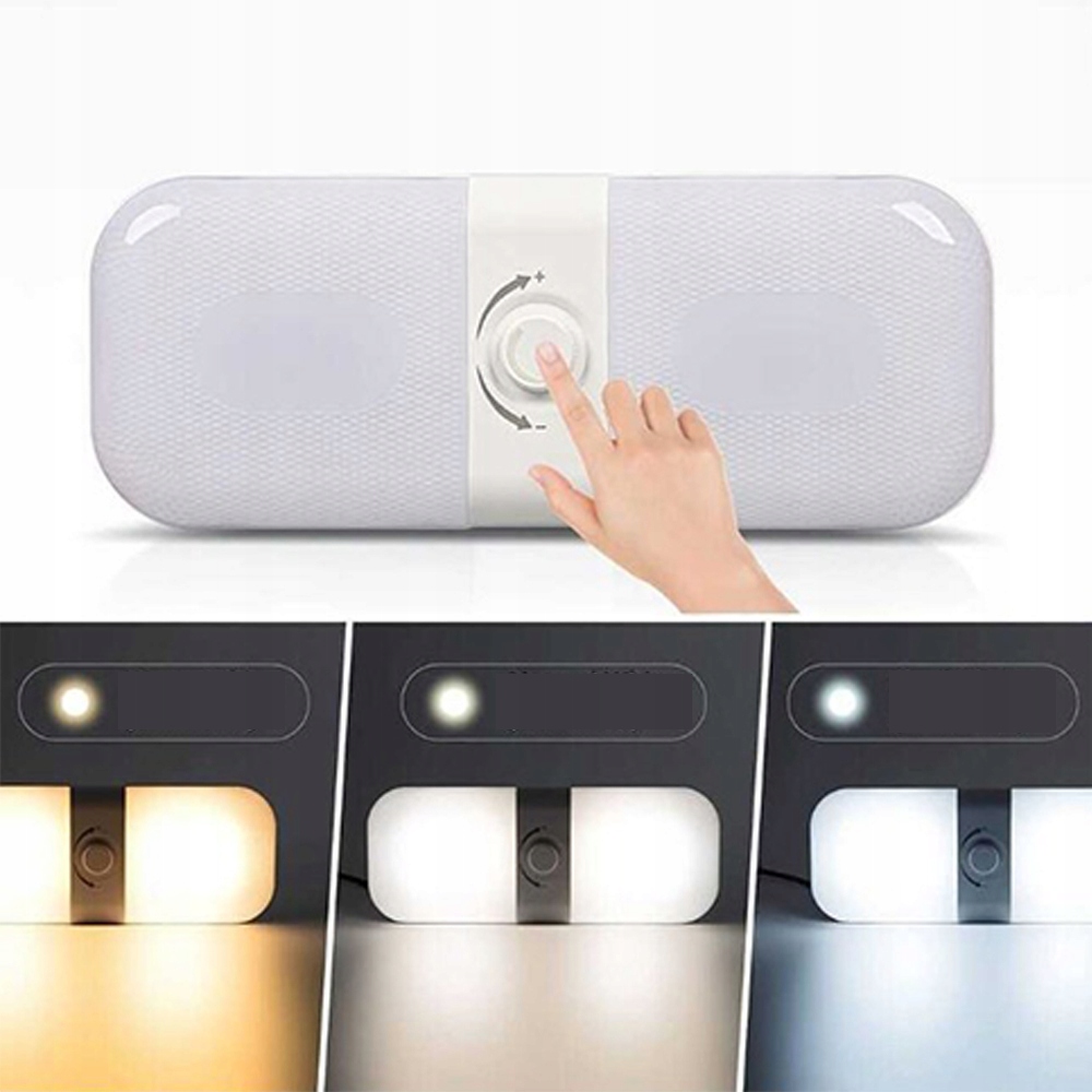 фото №14, Лампа led do салону автомобіля лампа стельова 120 led 12v 10w