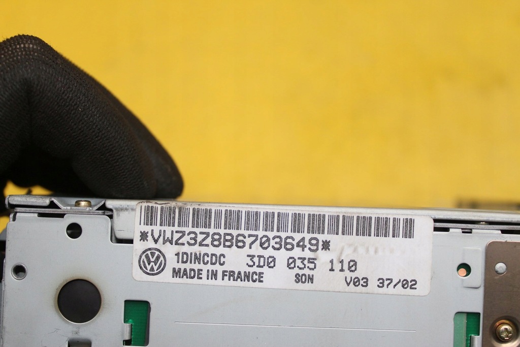 фото №6, Чейнджер дисков cd vw phaeton 3d0035110