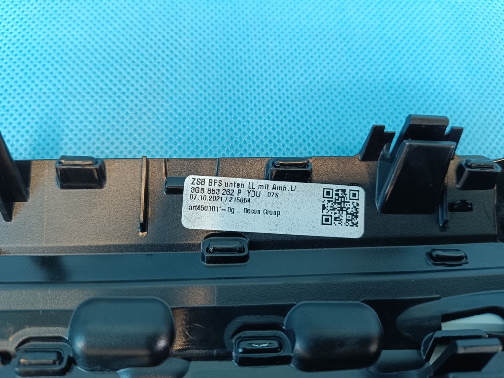 фото №9, Vw arteon liftback 2,0tdi 147kw 2022r молдинг dekor панели консоли 3g8853262p