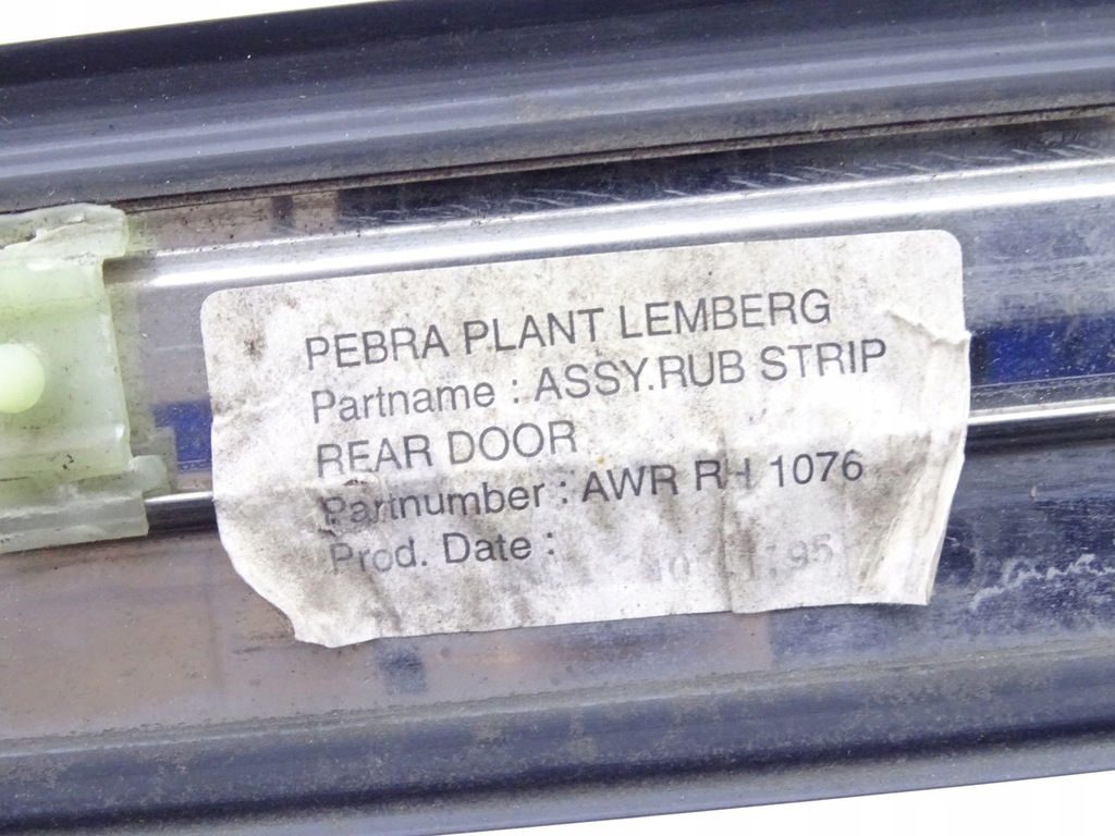 фото №3, Land rover range rover p38 94-02 молдинг дверь правый задняя