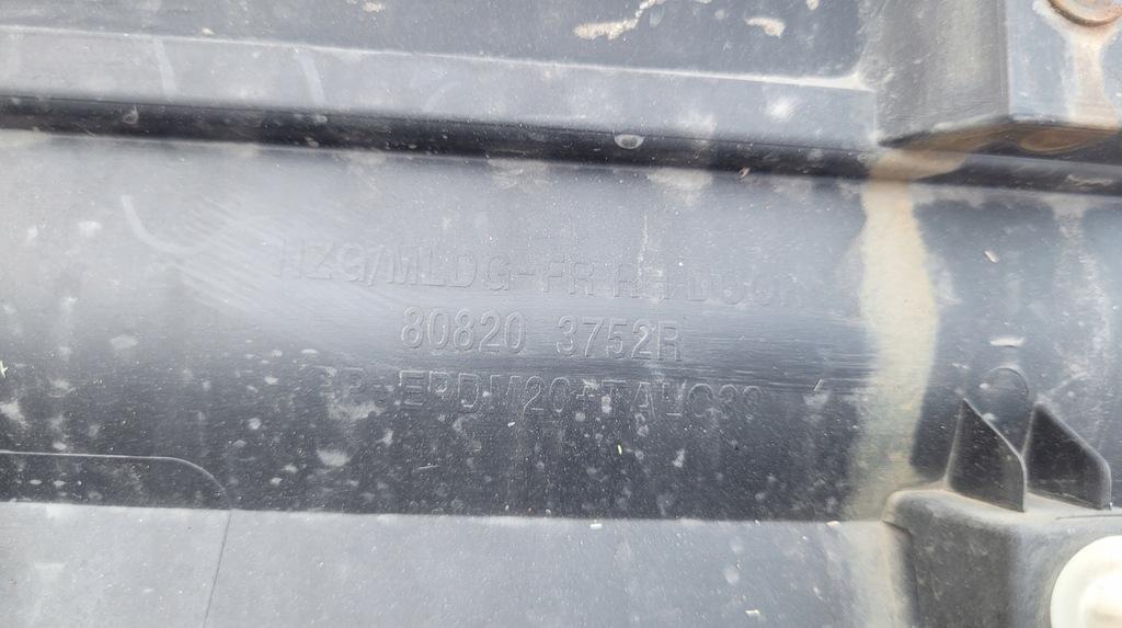 фото №13, Renault koleos 2 ii молдинг дверь правый перед