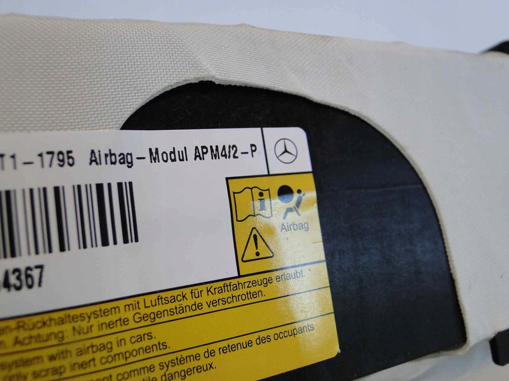 фото №9, Mercedes a w176 176 подушка пасажира w консоль