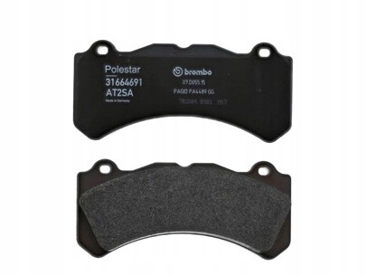 фото №1, Тормозные колодки тормозные перед volvo polestar engineered