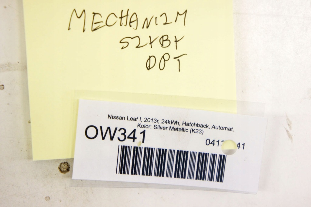 фото №7, Ow341 nissan leaf i ze0 механизм стекло правый задняя 82731-3nf0a