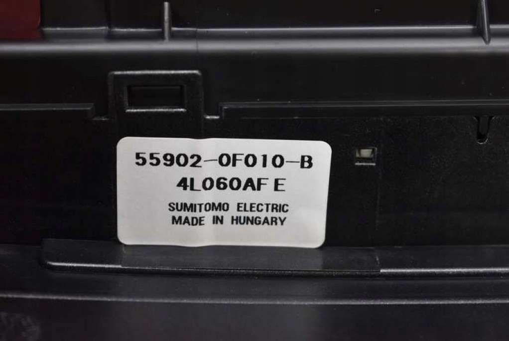 фото №8, Панель управление обдув кондиционер 55900-0f030 toyota corolla verso 2 ii 01-06