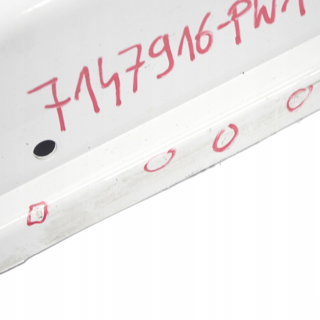 фото №12, Mini cooper s r56 поріг молдинг захист поріг права білий