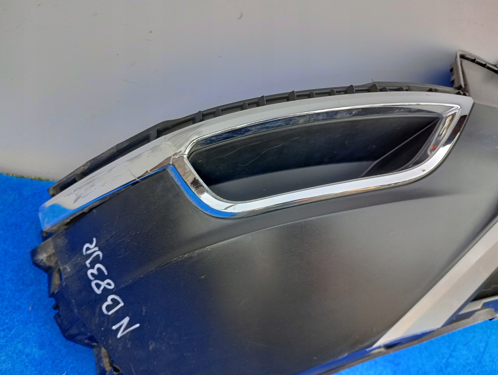 фото №5, Vw t-roc 2ga спойлер накладка бампера задня + молдинг 2ga807521n nb83jr