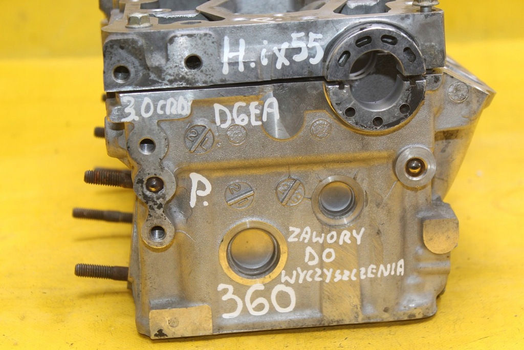 фото №16, Головка права hyundai ix55 kia 3.0 crdi d6ea ca16133030 ca1511 ca16133039