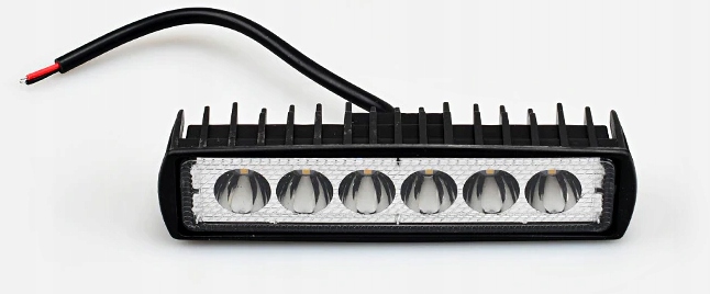 фото №11, Лампа рабочая противотуманная фара led do тягач панель 6 led x3w 18w 12v 24v ip67 e9