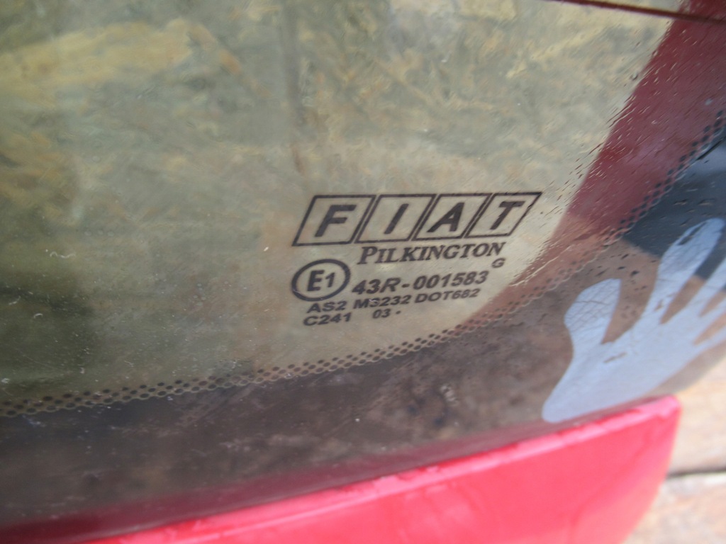 фото №5, Кришка багажника задня fiat panda ii