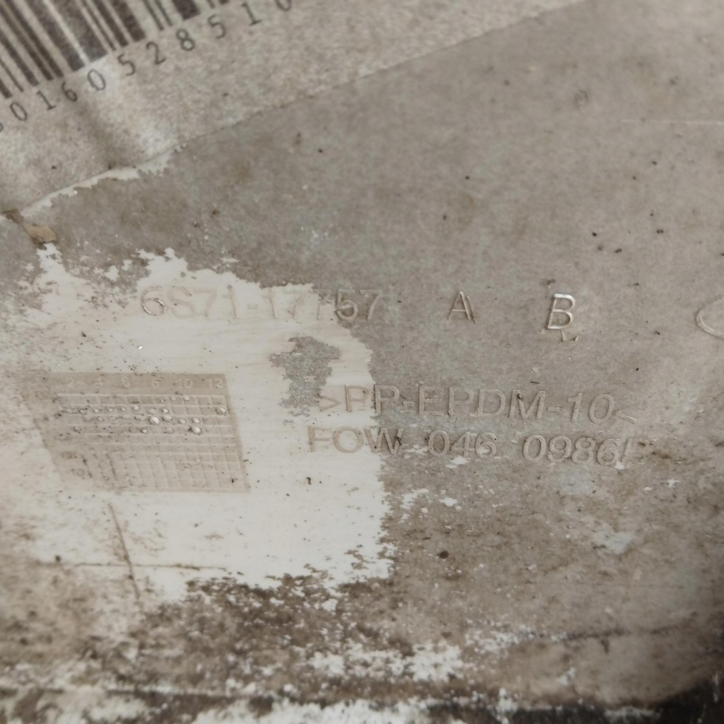 Ford mondeo mk3 рестайлінг  бампер передній перед протитуманні фари 60 Київ