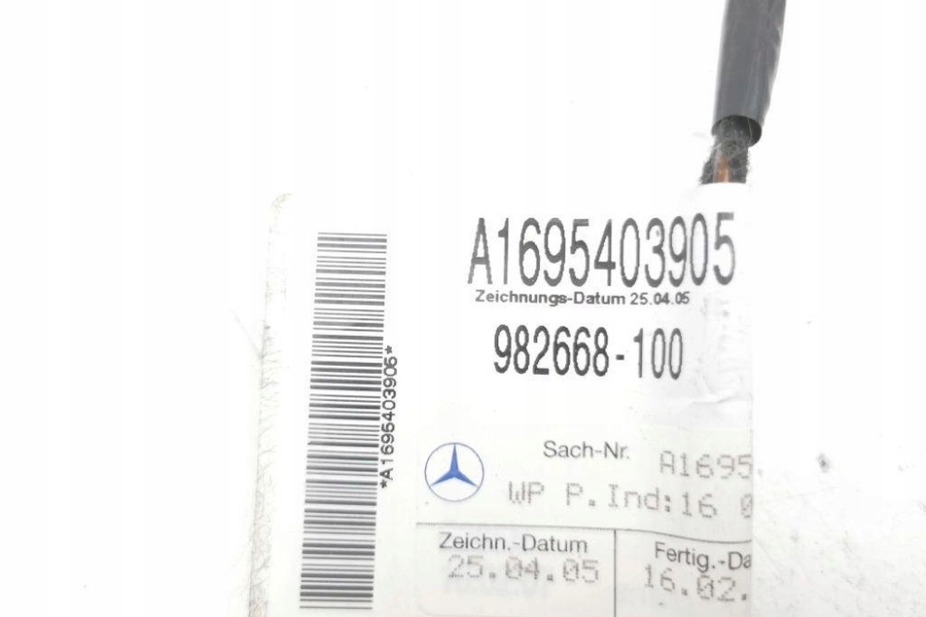 фото №10, Джгут задніх лівих двері mercedes-benz b w245 a1695403905 2.0l дизель