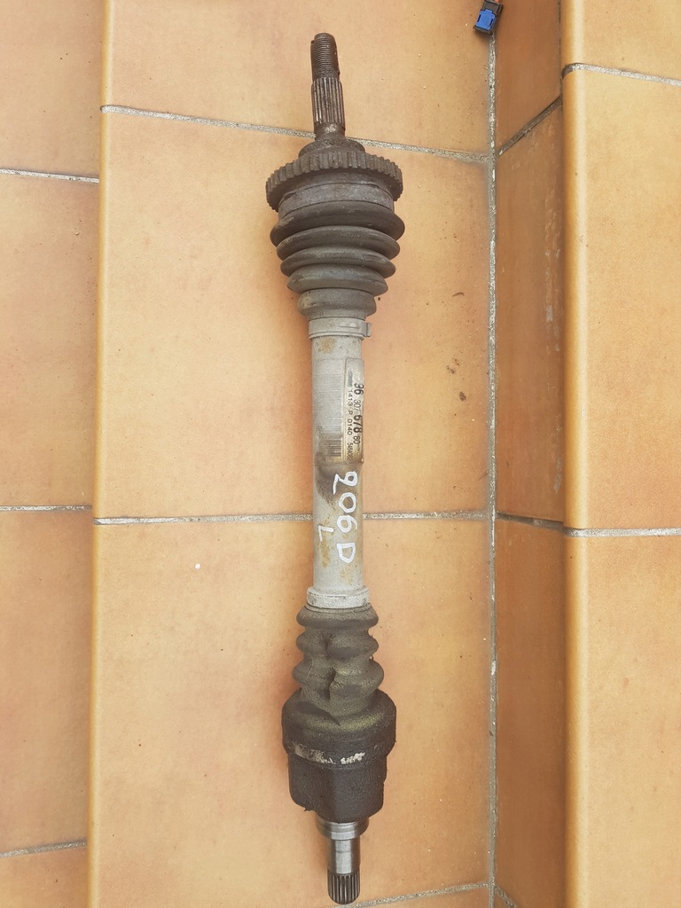 фото №1, Peugeot 206 1,4 d шарнир приводной вал левая kalisz