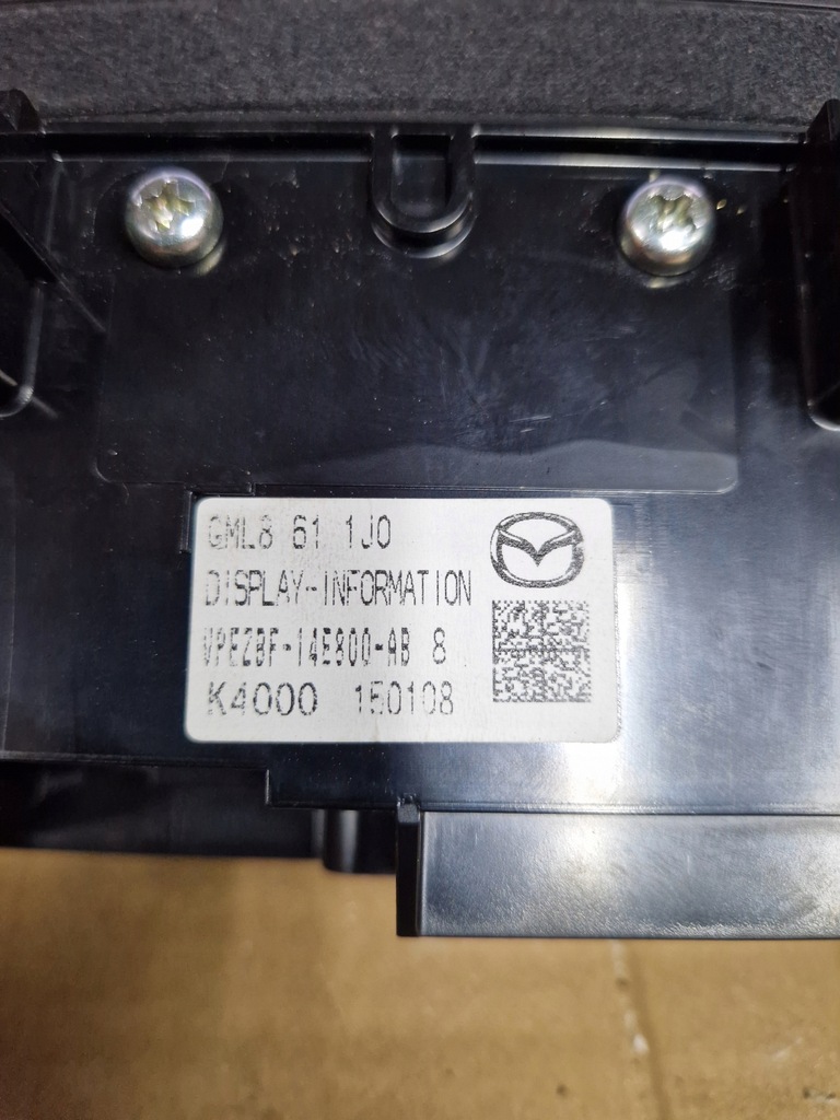 фото №10, Mazda 6 iii gj lift дисплей экран радио навигации gml8611j0