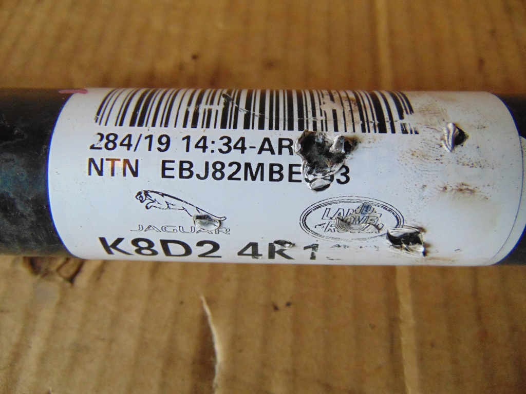 фото №3, Приводной вал правый задняя evoque l551 k8d24k138ac