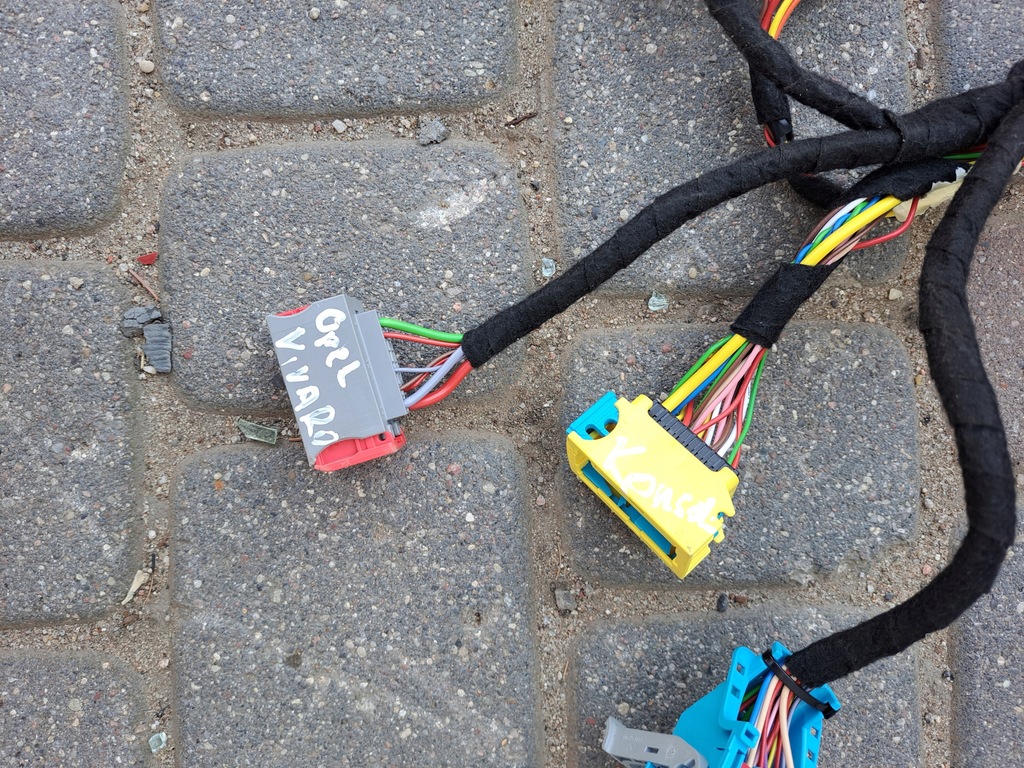 фото №8, Opel vivaro 2023 r 2.0 cdti электропроводка консоли