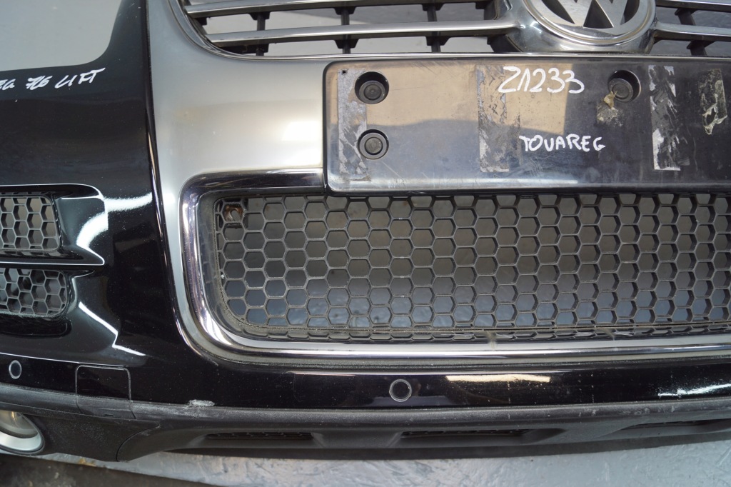 фото №6, Бампер перед vw touareg 7l lift pdc