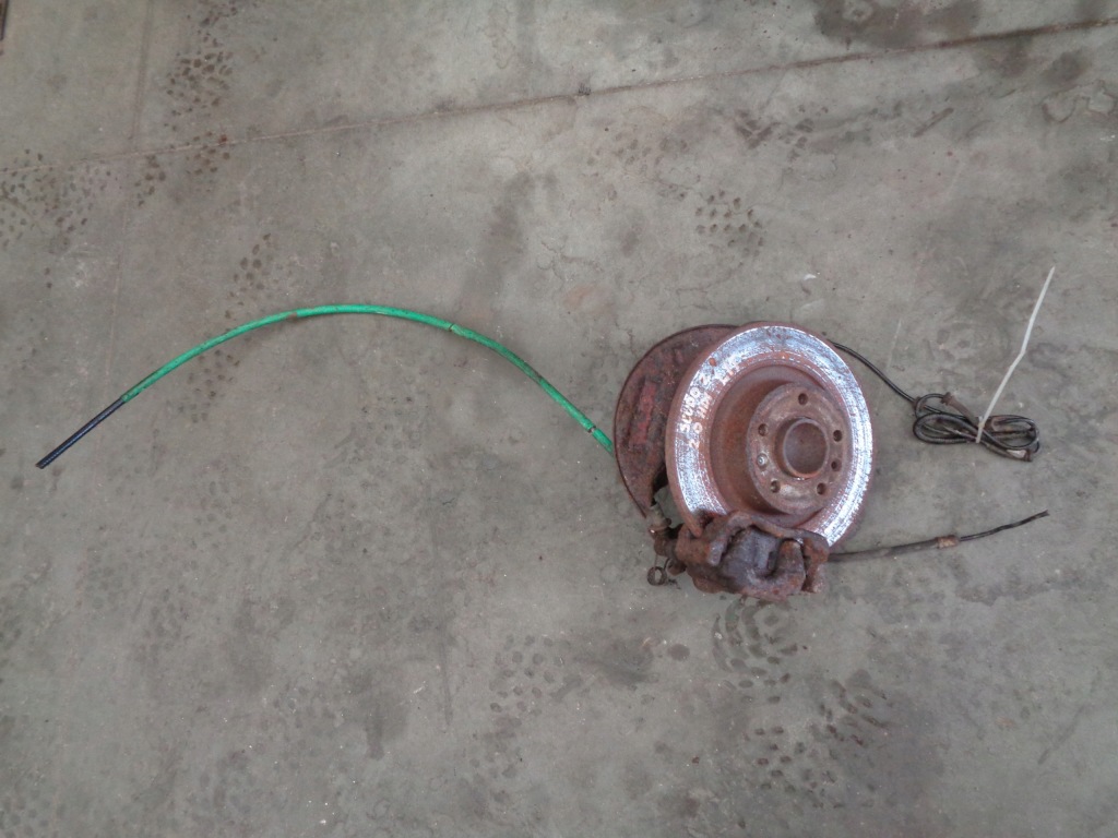 фото №1, Ступица диск fiat scudo 2 peugeot expert 2 citroen jumpy 2 левая задняя