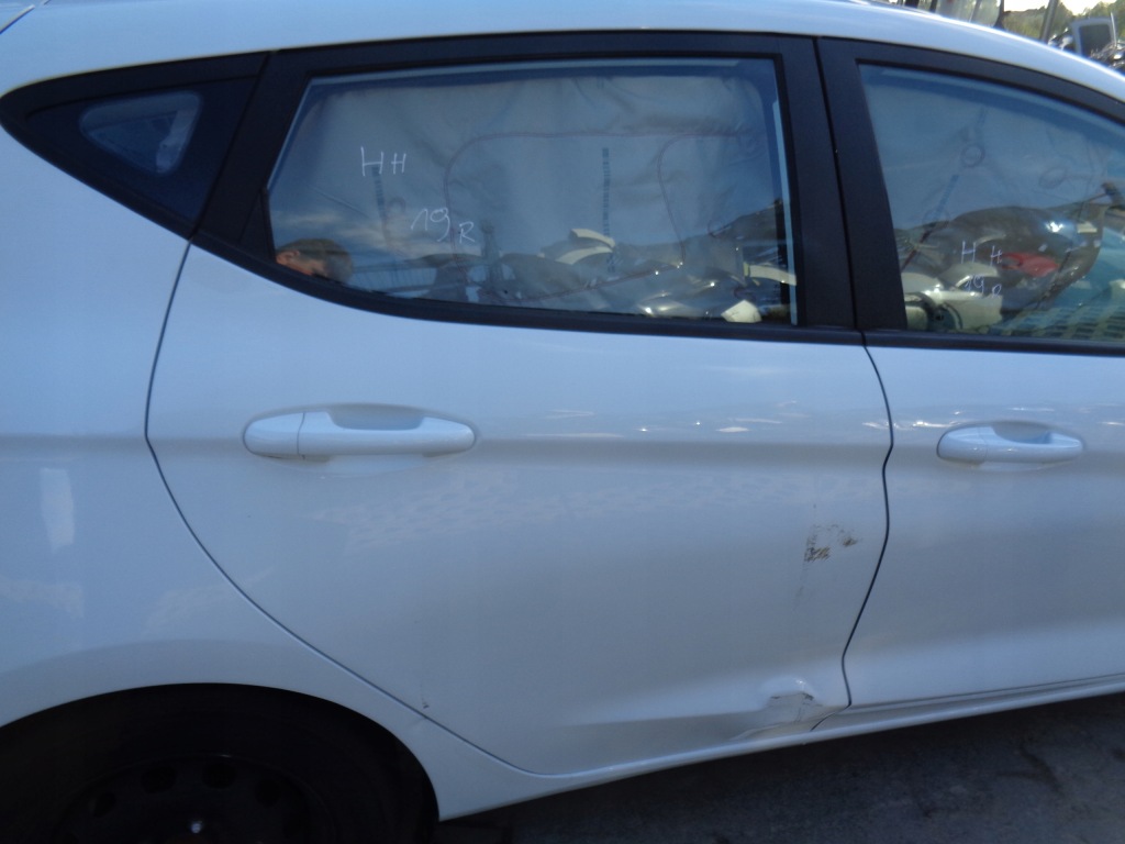 фото №1, Ford fiesta mk8 5d дверь правое правый задняя полный 19r. hh повреждённые