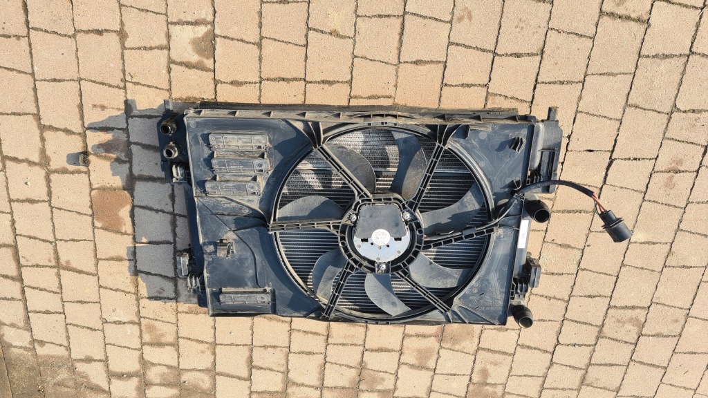 фото №7, Skoda octavia iii 3 12-20 1.6 tdi вентилятор корпус набор радиатор