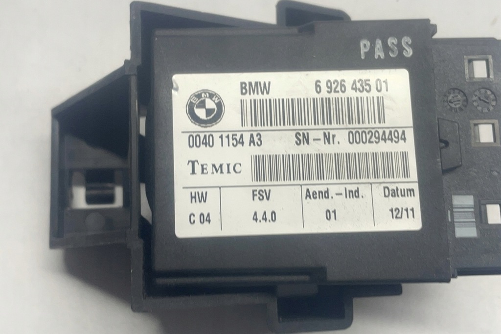 фото №10, Модуль przedniedo lewego сидіння bmw x5 e70 6926435 3.0l дизель 225kw 2010