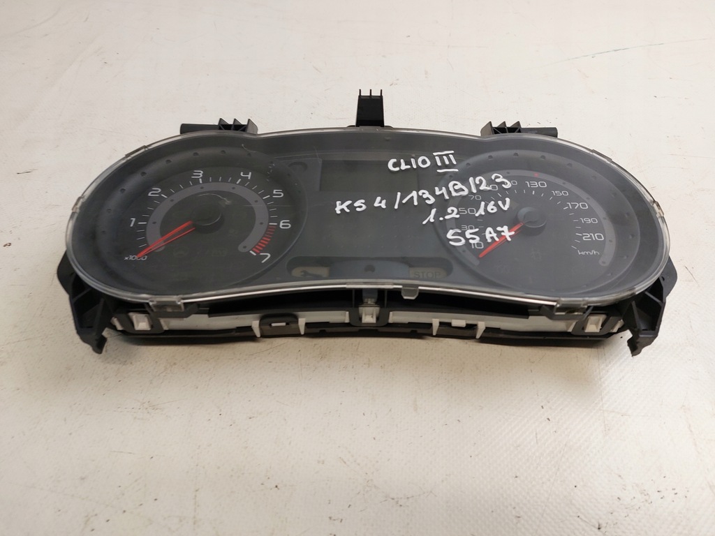 фото №10, Лічильник прилади renault clio iii 1.2 16v