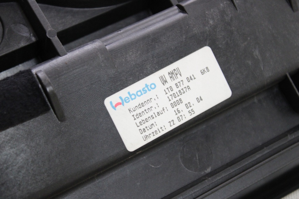 фото №9, Люк скляний volkswagen touran i 1t0877041