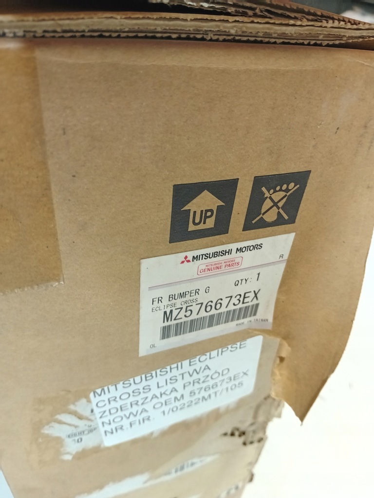 фото №10, Mitsubishi eclipse cross молдинг бампера перед oem