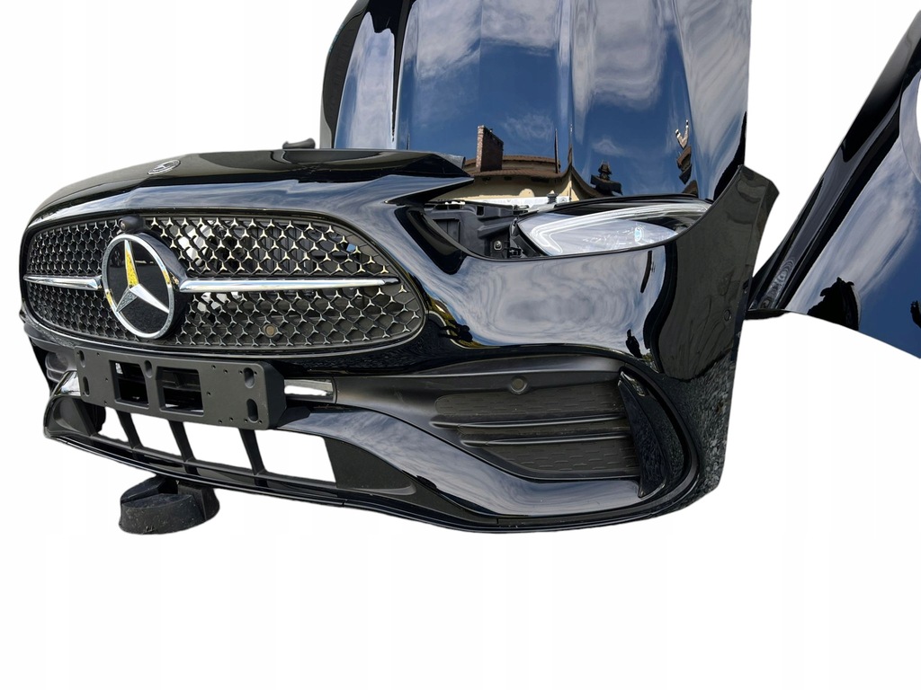 фото №8, Mercedes c klasa w206 amg бампер підсилювач лампи performance капот