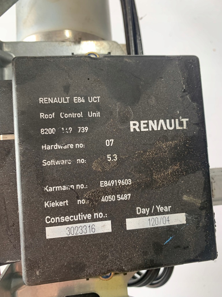 фото №6, Насос крыша e84871789 renault megane ii cc cabrio