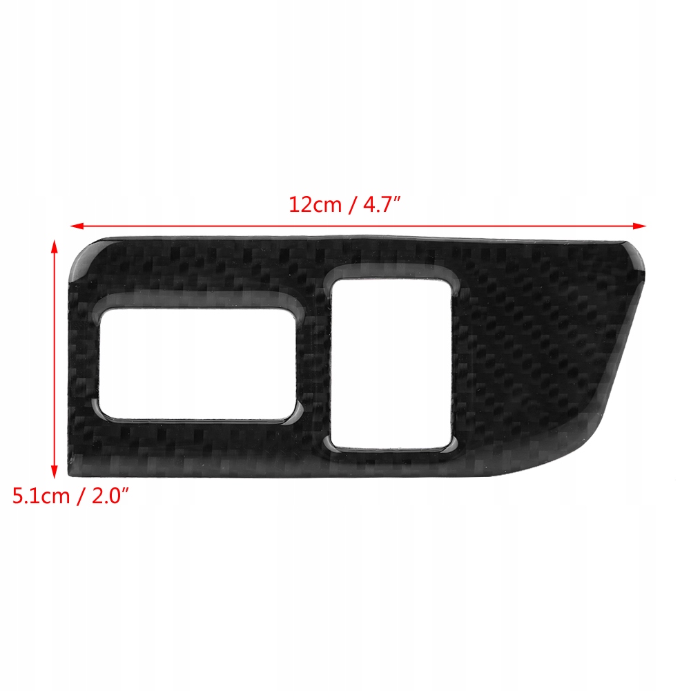 фото №13, Наклейки na кнопка заднего переключателя багажника с волокна угольный dla