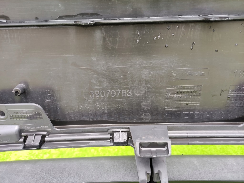 фото №13, Opel zafira c lift 16- бампер передний перед 6pdc